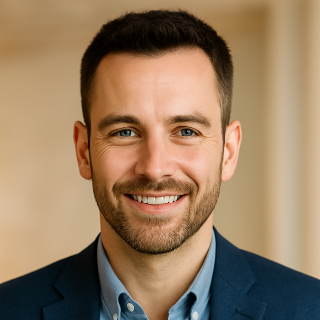 Professional headshot of Mark S, Operations Manager in Brentwood, giving a client testimonial for Nolan Recruitment