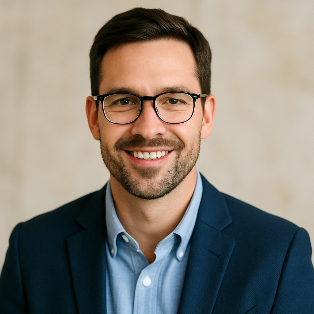 Professional headshot of Alex M, Director at Chelmsford Tech Co, featured in a client testimonial for Nolan Recruitment